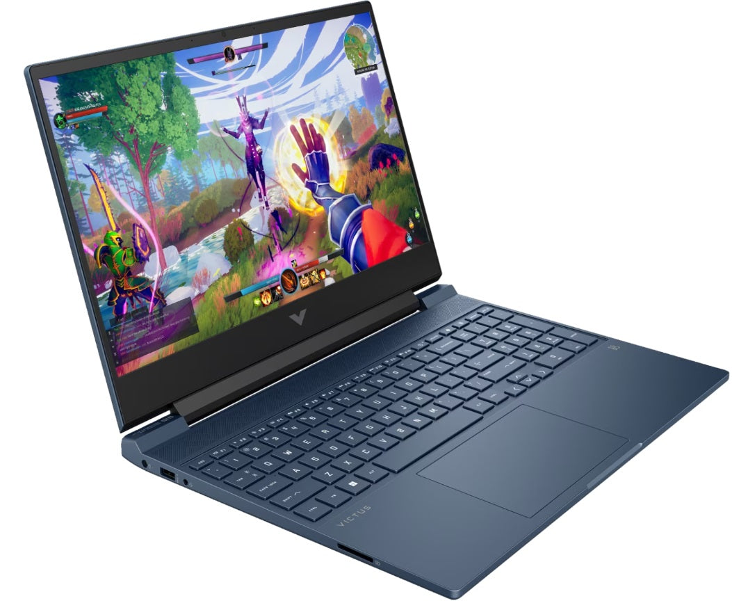 HP Victus Gaming 39.6 cm (15.6) Laptop 15-FAO555TX Blue, 12th Gen Intel® Core™ i5 Processor, 16 GB DDR4 RAM, 512 GB SSD, NVIDIA® GeForce RTX™ 3050 Graphics, Windows 11 Home