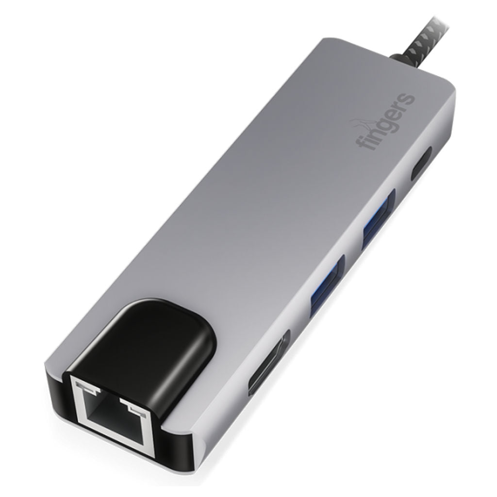 FINGERS TYPEC TO 5IN1 ULTIMO DOCK(Lan/hdmi/c/usb3.0