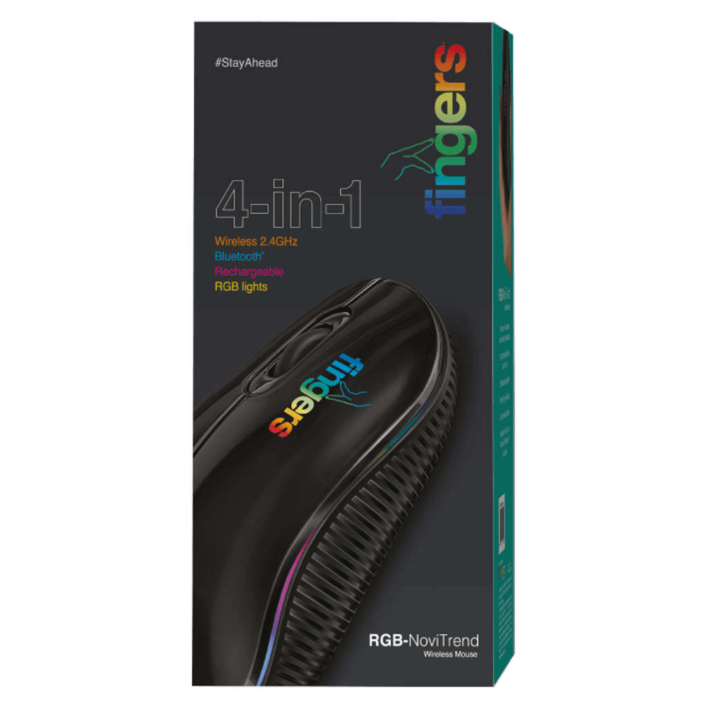 FINGERS 4-IN-1 MOUSE RGB-NOVITREND