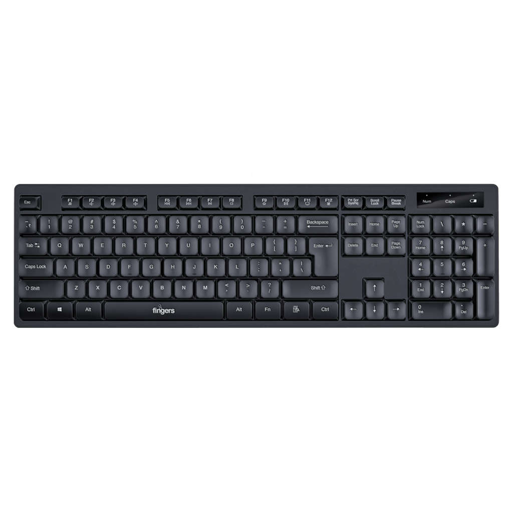 Fingers Wired Keyboard Butter Clicks