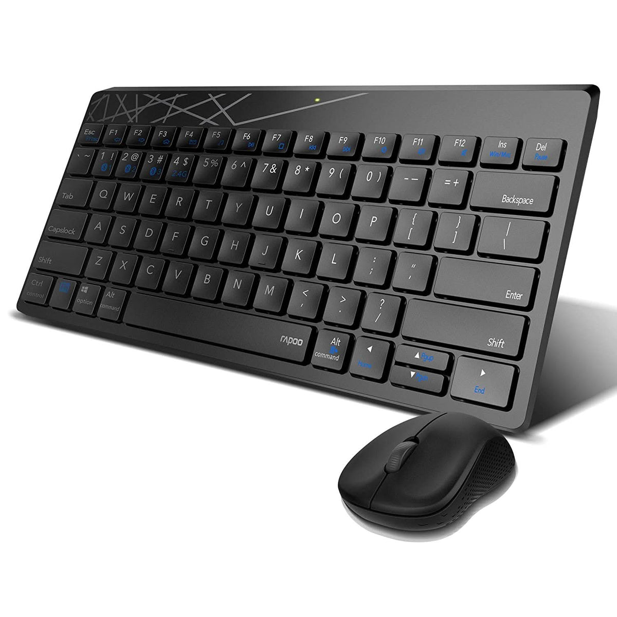 Rapoo 8000m MM Combo - Black W.Less