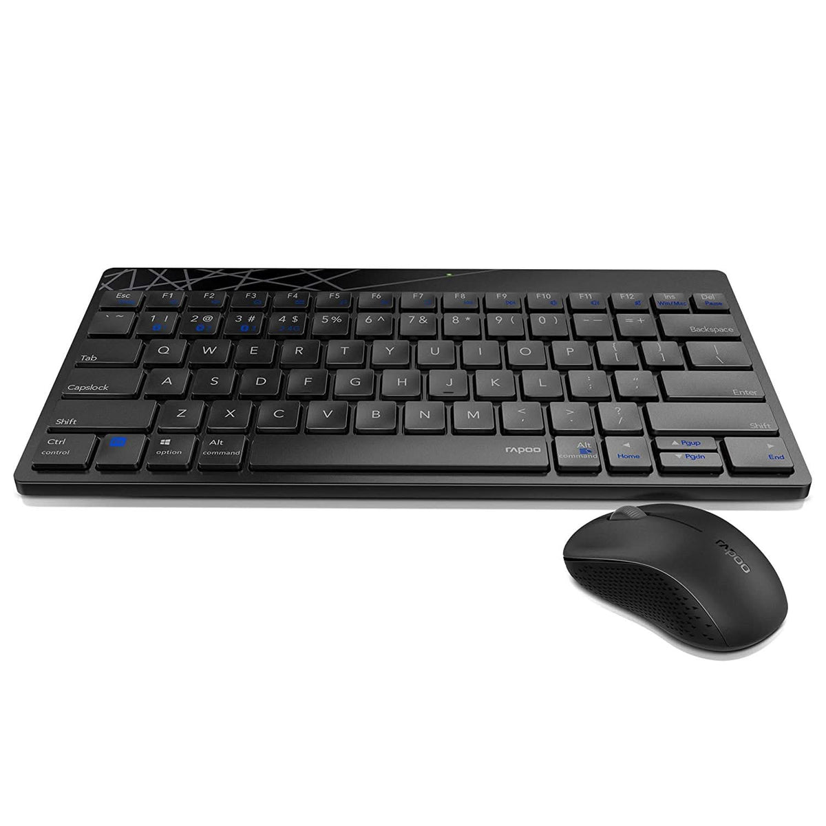 Rapoo 8000m MM Combo - Black W.Less