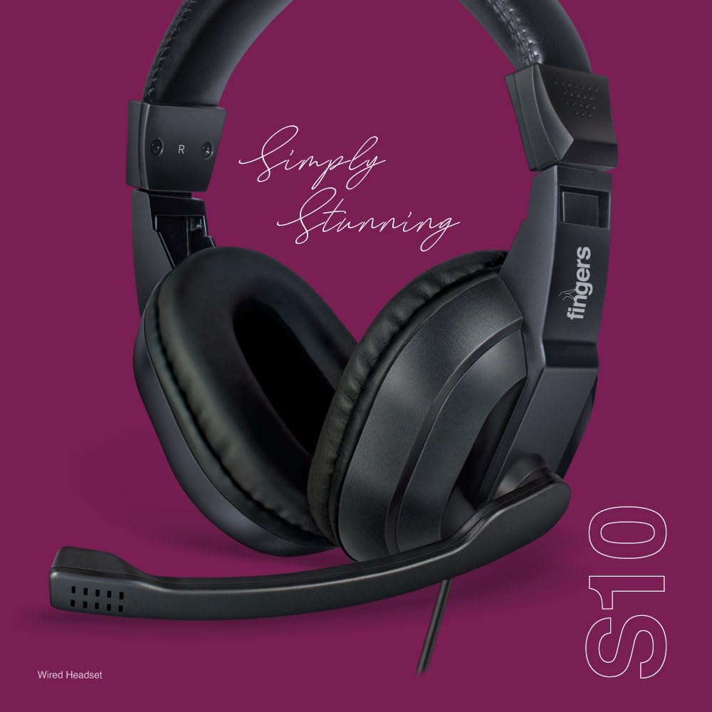 Fingers Wired Headphone Single Pin - S10