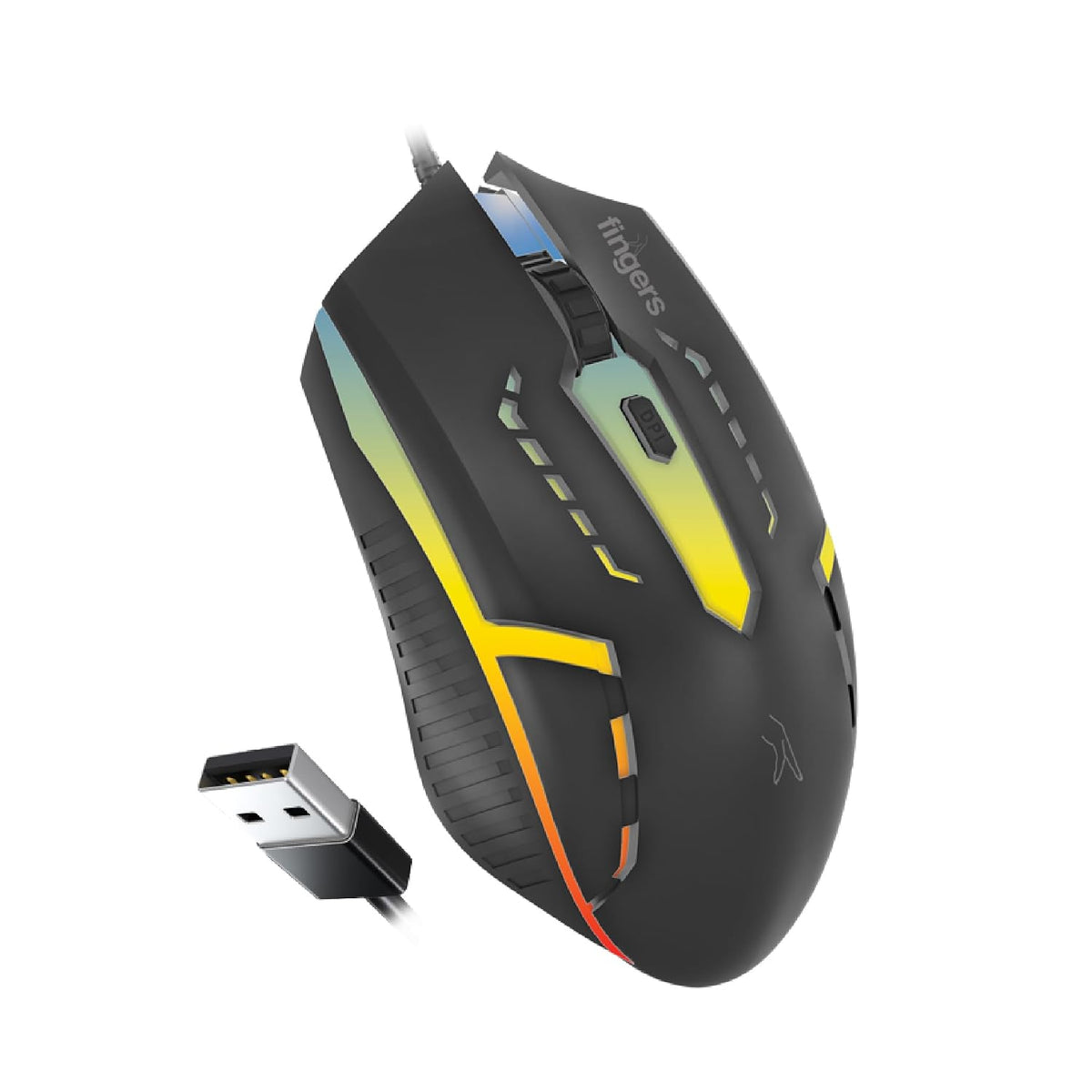Fingers Wired Mouse - Blazing Hit