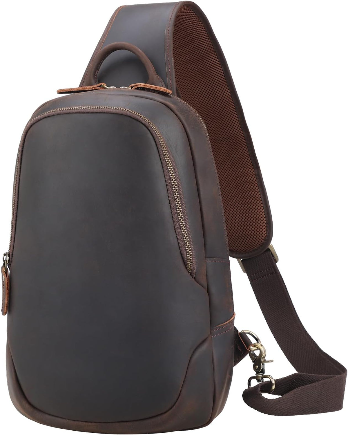 FINGERS SLING BAG - LIGHT BROWN