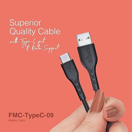 FINGERS Charging Cable-FMC-TYPE C-09 WHITE