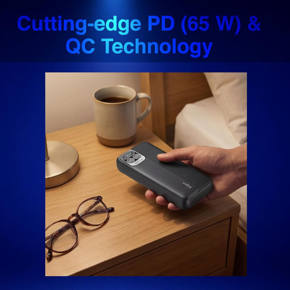 FINGERS POWERBANK 20000MAH POWERPUMP-P65