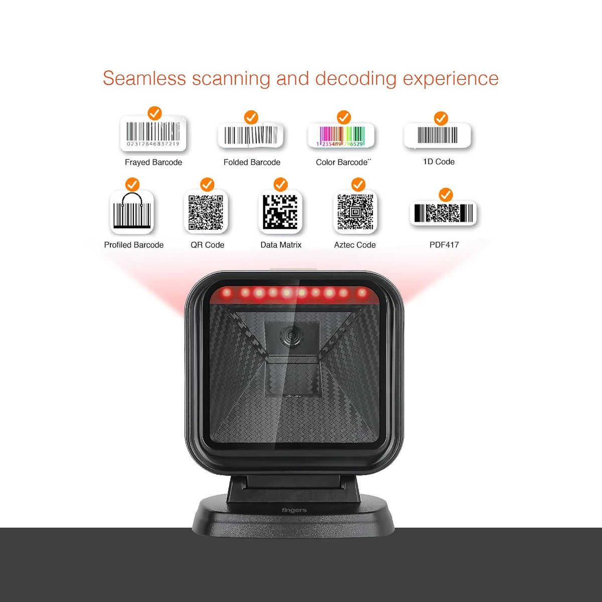 Fingers Barcode Quickscan Omni W106 Table Top