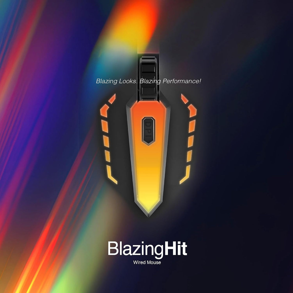 Fingers Wired Mouse - Blazing Hit