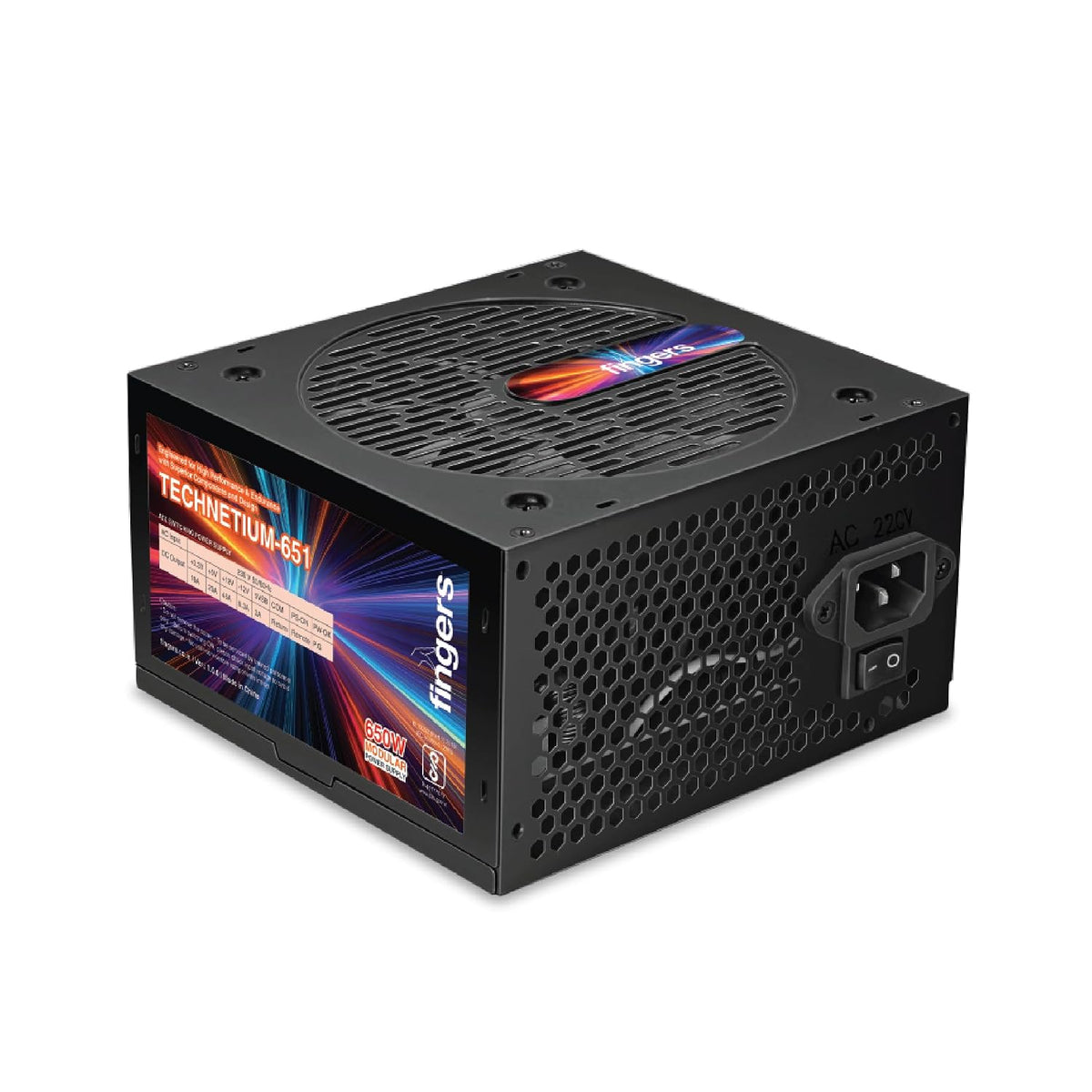 Fingers Smps Technetium-651 650w Truepower