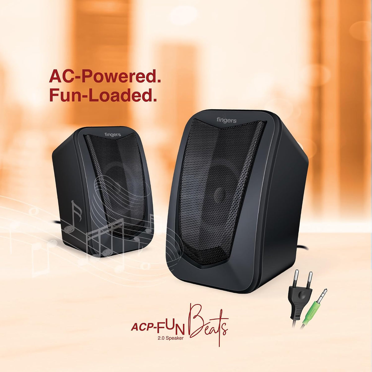 Fingers Funbeats AC Power 2.0 Speaker