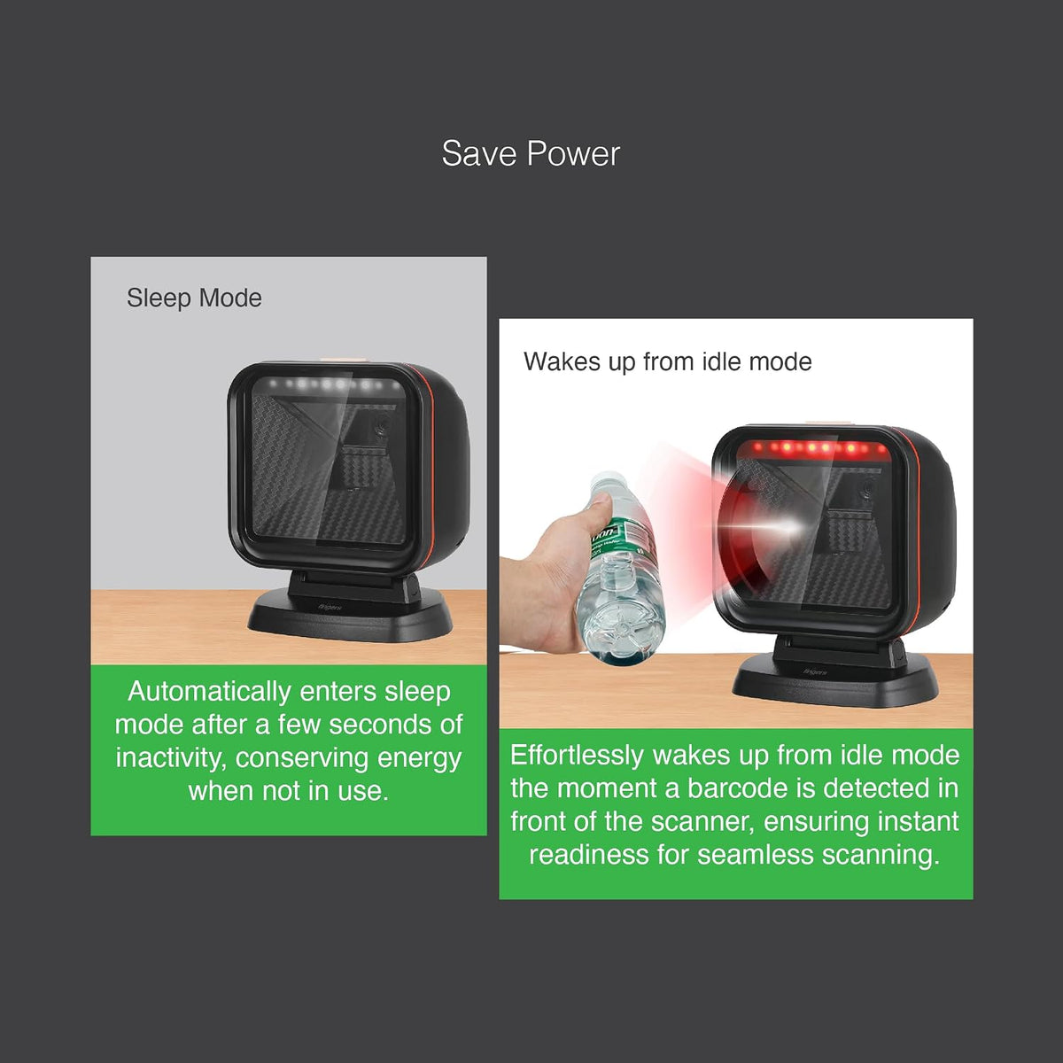 Fingers Barcode Quickscan Omni W106 Table Top