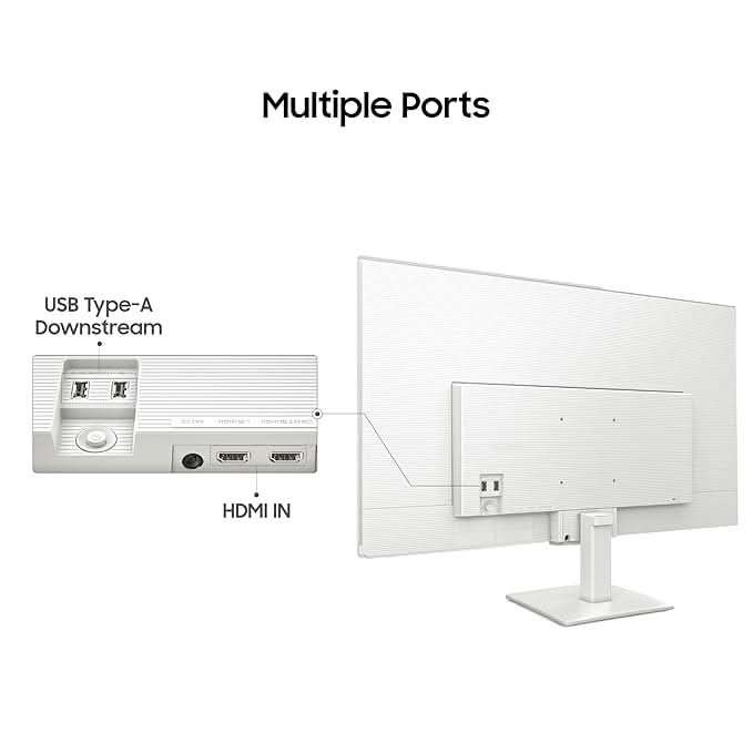 32in. Samsung Ips Monitor LS32FM501EWXXL Smart
