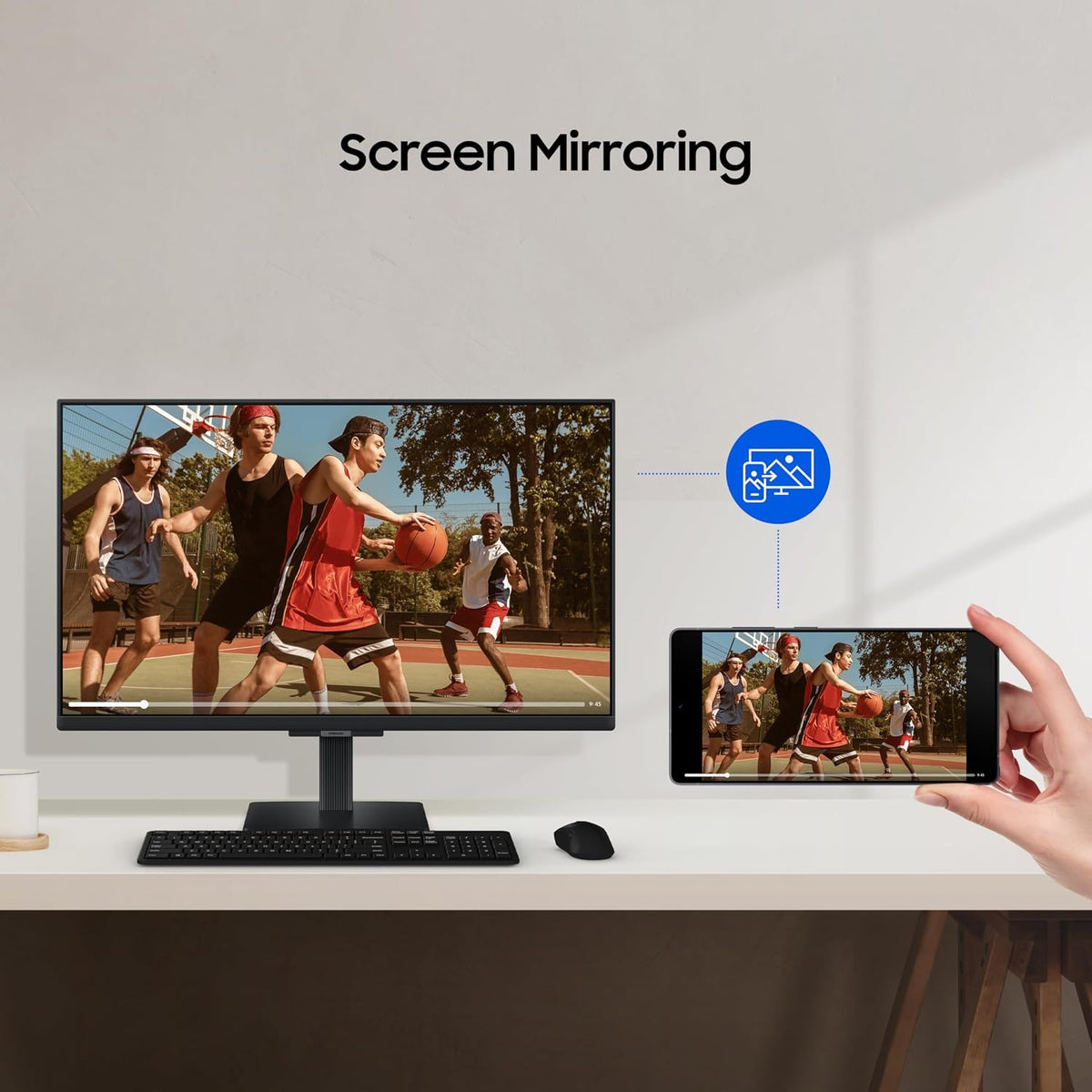 32in. Samsung Ips Monitor LS32FM500EWXXL Smart