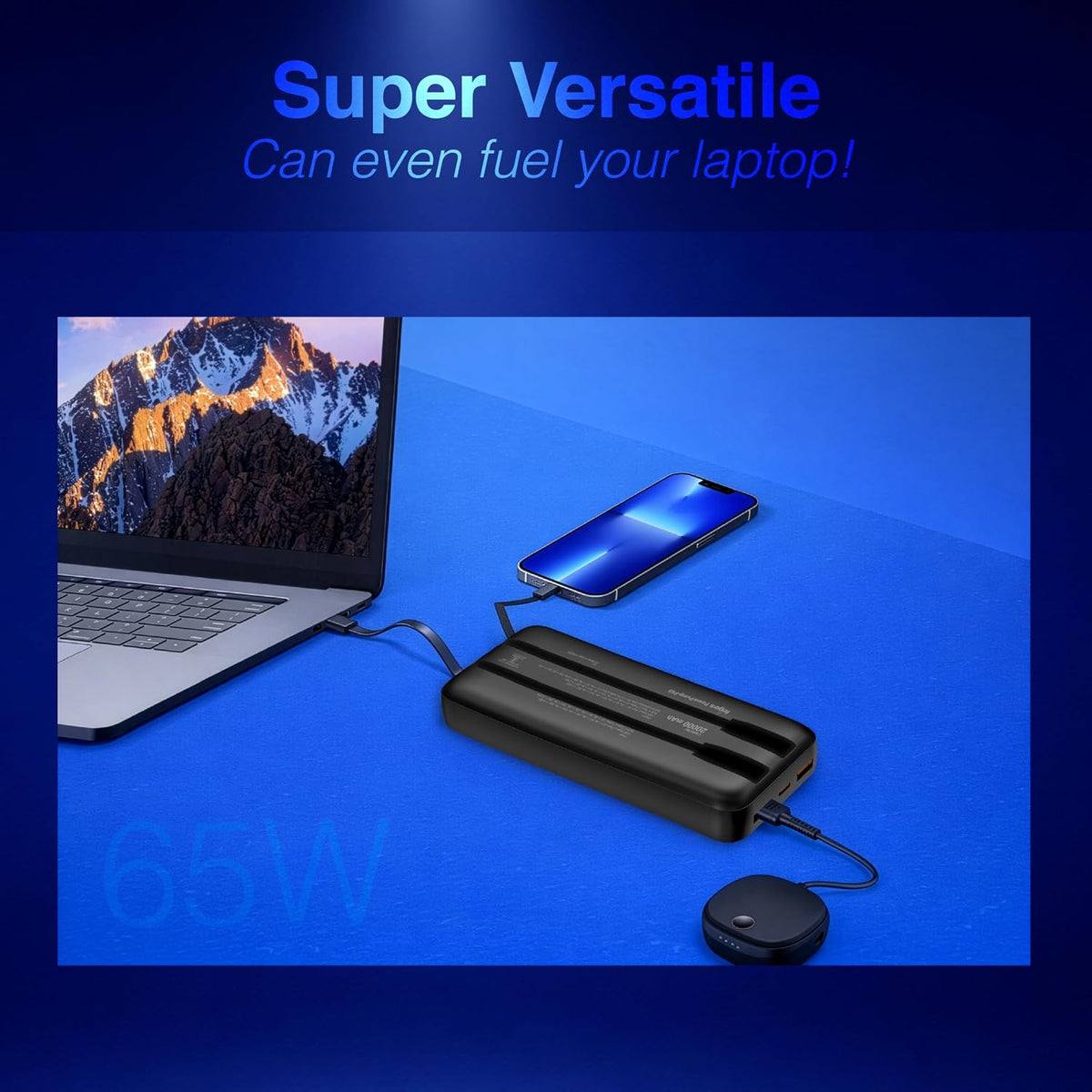 FINGERS POWERBANK 20000MAH POWERPUMP-P65