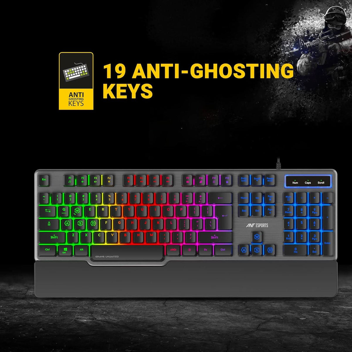 ANT ESPORTS KM540 GAMING COMBO KIT