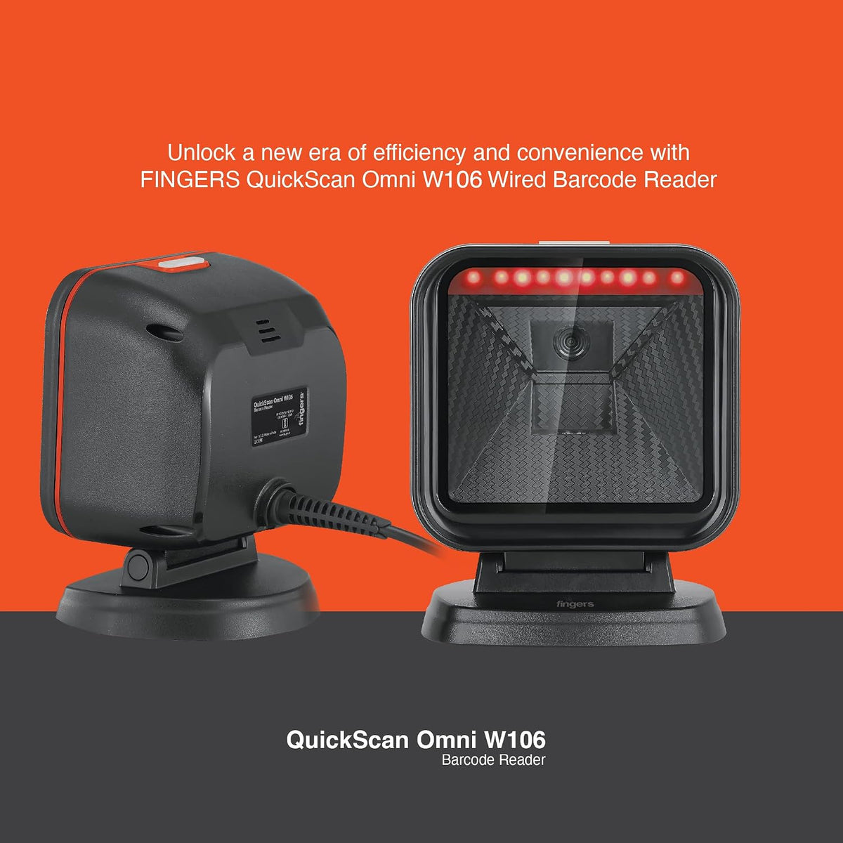 Fingers Barcode Quickscan Omni W106 Table Top