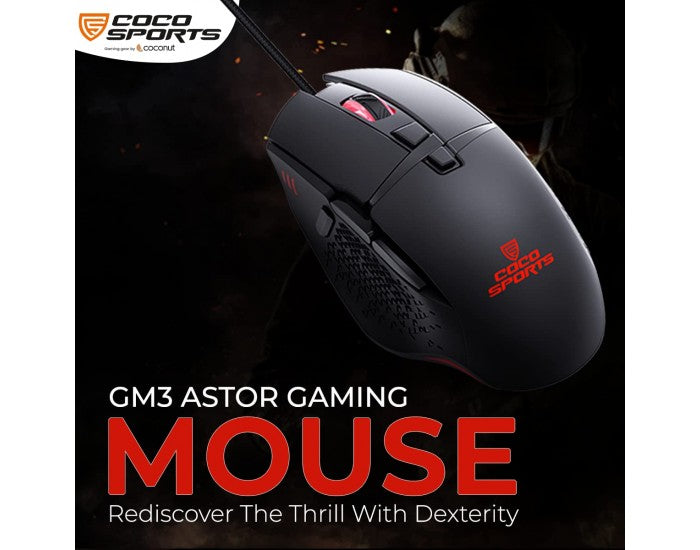 Coco Sports USB GAMING MOUSE-GM3-Astor