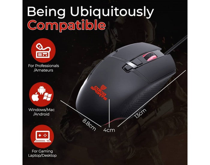 Coco Sports USB GAMING MOUSE-GM3-Astor