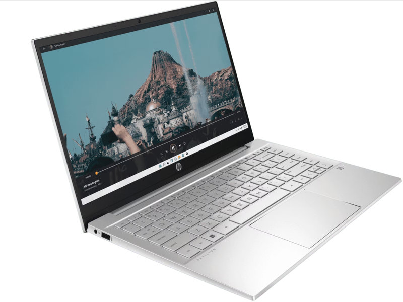 HP Laptop 14-DV2014TU (14) 35.6 cm Silver, 12th Gen Intel® Core™ i5 Processor, 16 GB DDR4 RAM, 512 GB SSD, Intel® Iris® Xᵉ Graphics, Windows 11, MS Office