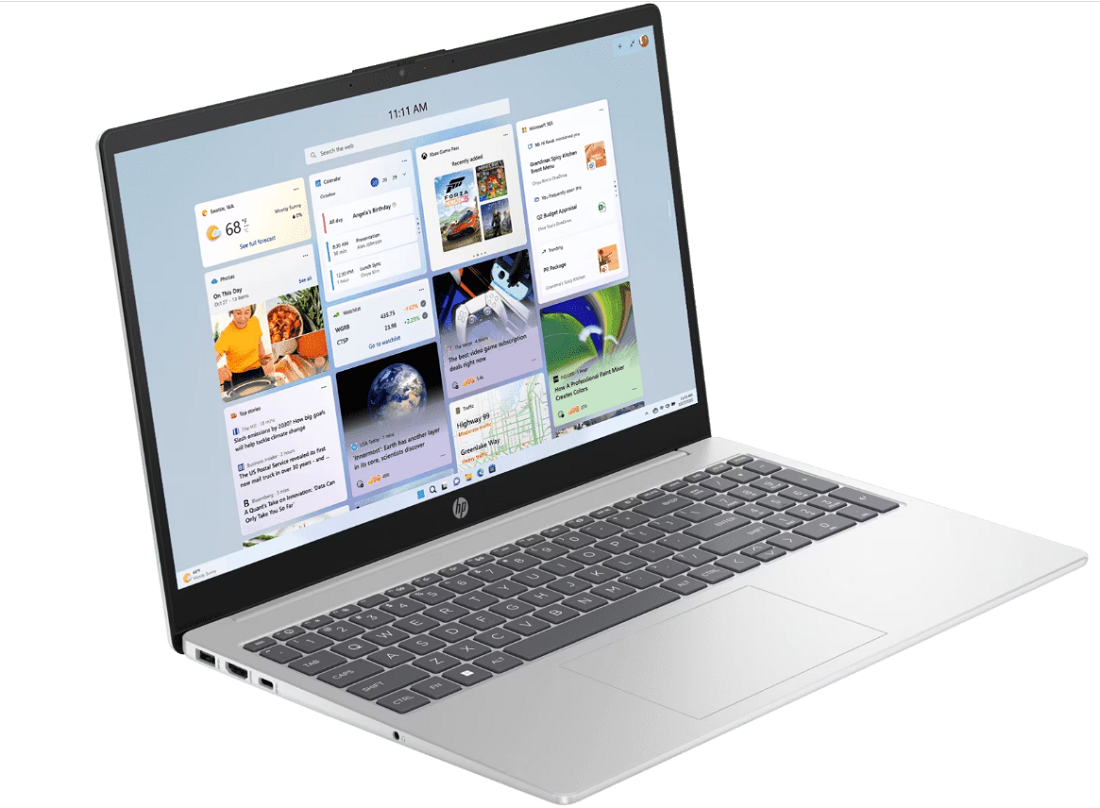 HP Laptop 15S-FQ5331TU (15.6) 39.6 cm Silver, 12th Gen Intel® Core™ i5 Processor, 8 GB DDR4 RAM, 1 TB SSD, Intel® UHD Graphics, Windows 11, MS Office
