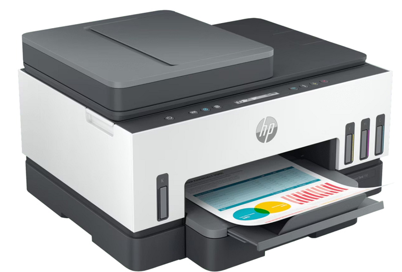 HP Smart Tank 750 Wi Fi All-in-One Printer Duplexer with ADF and Smart Guided Button