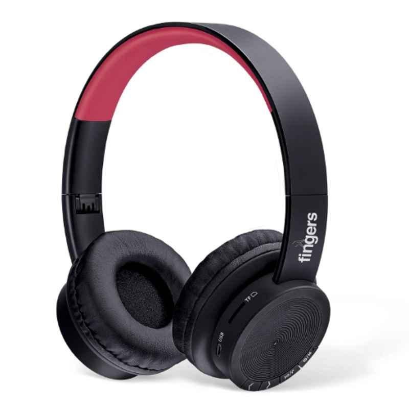 FINGERS Wireless HEADPHONE-ROCK-N-ROLL H2 (Bk+Red)