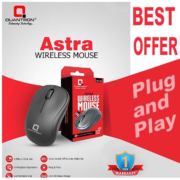Quantron Wireless Mouse QMU 530