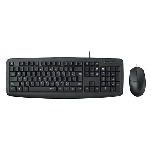 RAPOO WIRED KEYBOARD & MOUSE NX1600