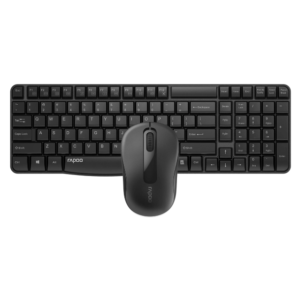 Rapoo Wireless Combo X1800S Black