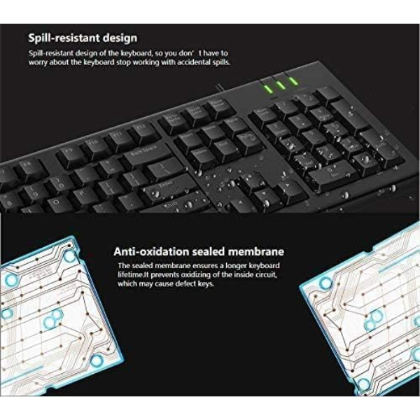 RAPOO WIRED KEYBOARD NK1900
