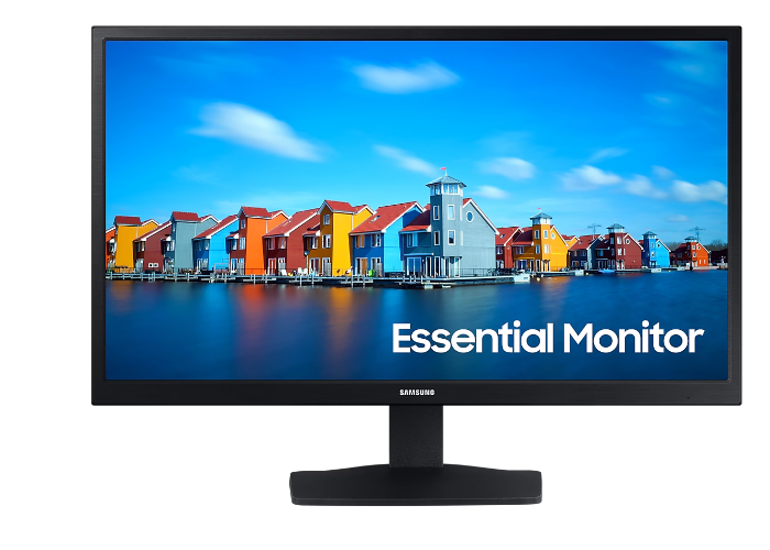 SAMSUNG 47 cm FHD Flat Monitor with eye comfort technology LS19A330NHWXXL