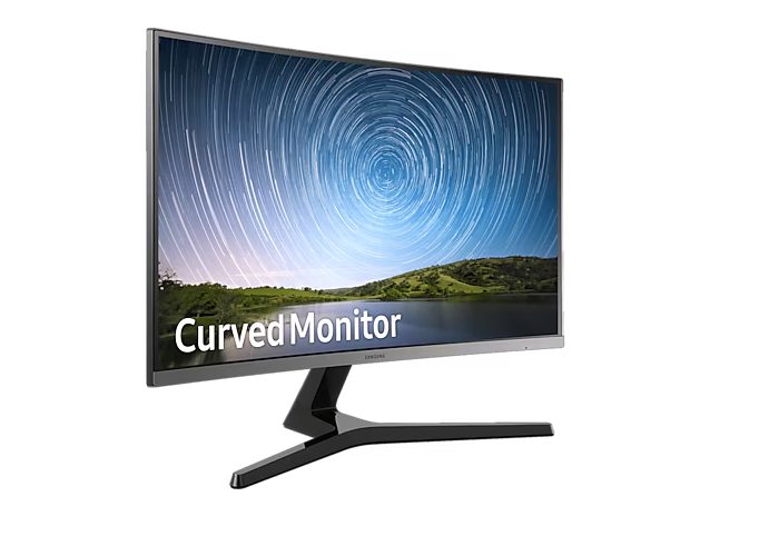 SAMSUNG 68.4cm (26.9") Curved Monitor with AMD Freesync and Game mode LC27R500FHWXXL