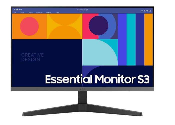 SAMSUNG 68.5 cm FHD Monitor with 100 Hz refresh rate LS27C330GAWXXL