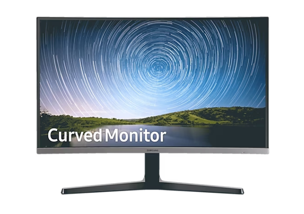 SAMSUNG 80cm (32") FHD Curved Monitor with bezel-less design LC32R500FHWXXL