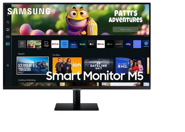 Samsung 68.6 cm (27 “)  M5 FHD Smart Monitor with Smart  LS27CM500EWXXL