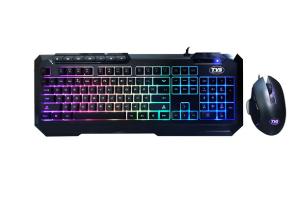 TVS Champ Blitz Gaming Keyboard Combo (Wired Keyboard & Mouse)