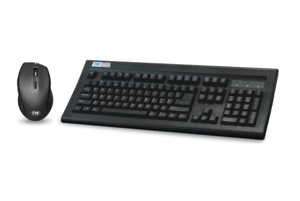 TVS Gold Platina Wireless Mechanical Keyboard and Mouse Combo