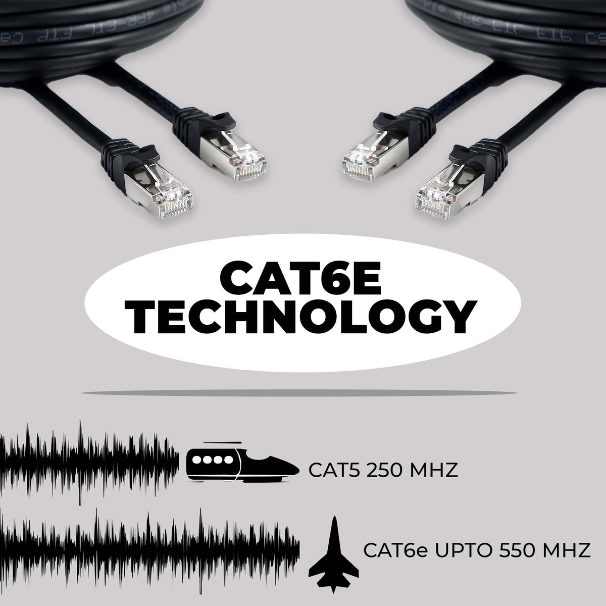 Coconut Patch Cable Cat6 -1mtr