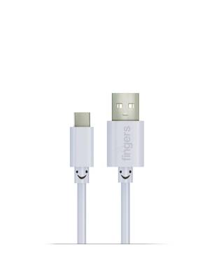 FINGERS Charging Cable-FMC MICRO 05(WHITE)