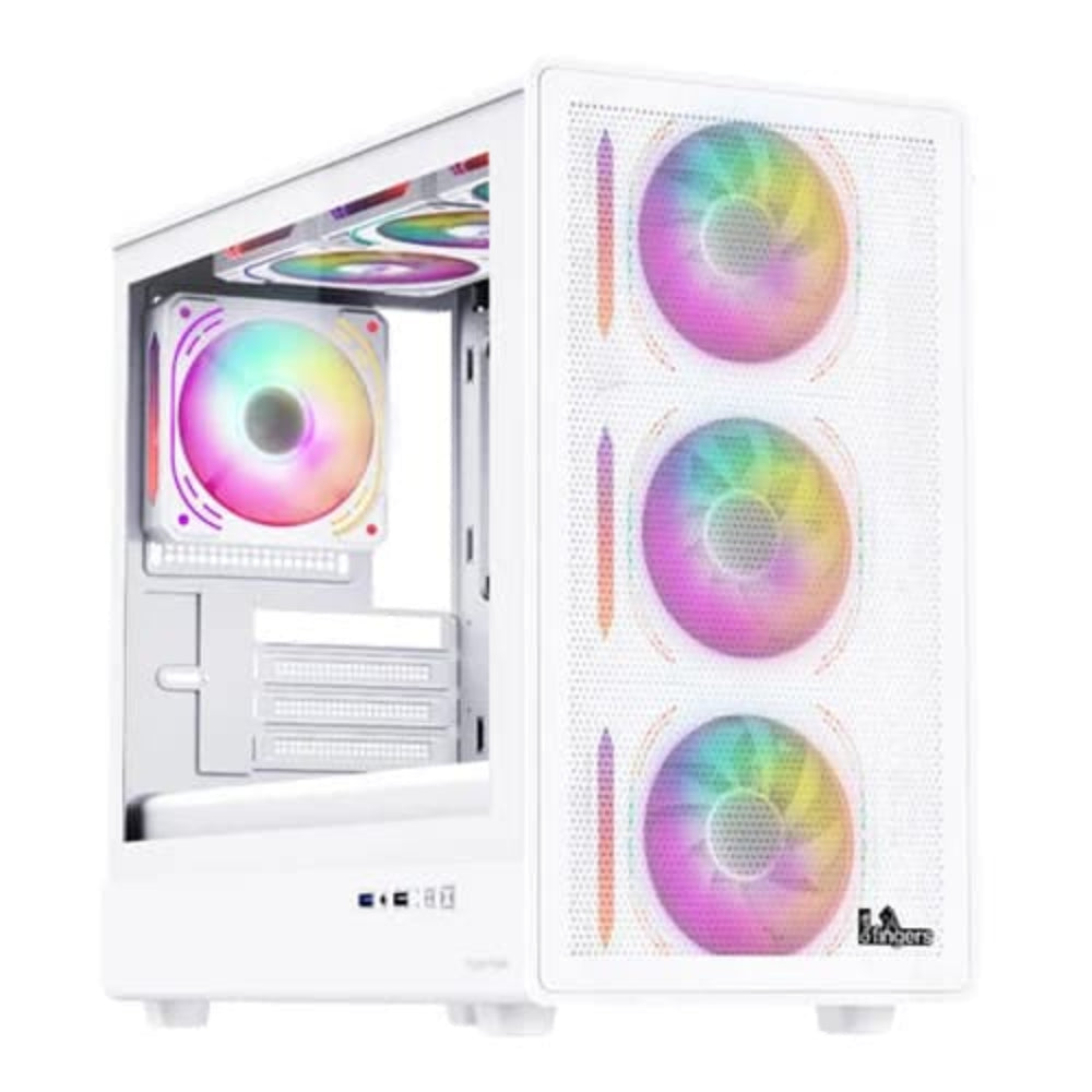 fingers RGB cabinet w.O smps HYPERHAWK WHITE