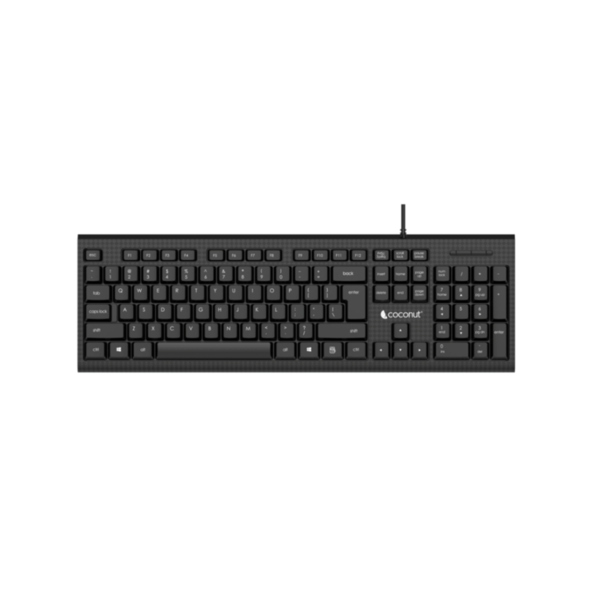 Coconut Wired Keyboard K23 LEMON