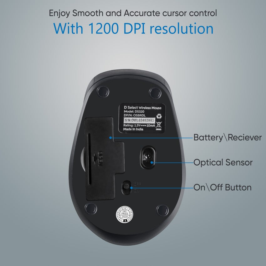 Dell Wireless Mouse Ds320 D SELECT