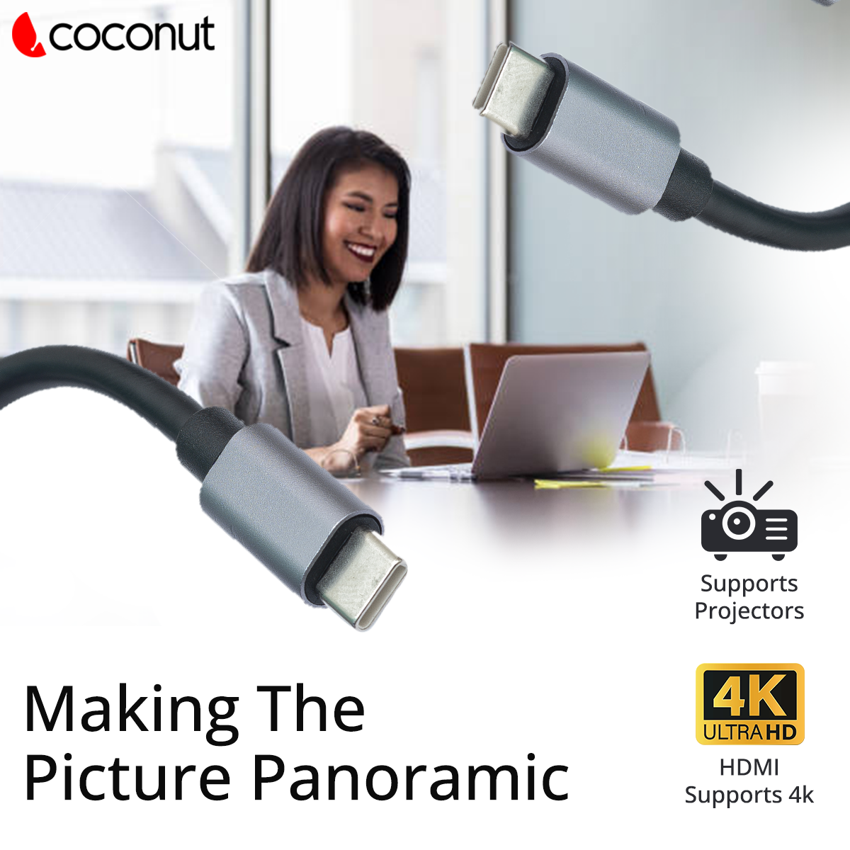 Coconut TYPE C TO Display Port