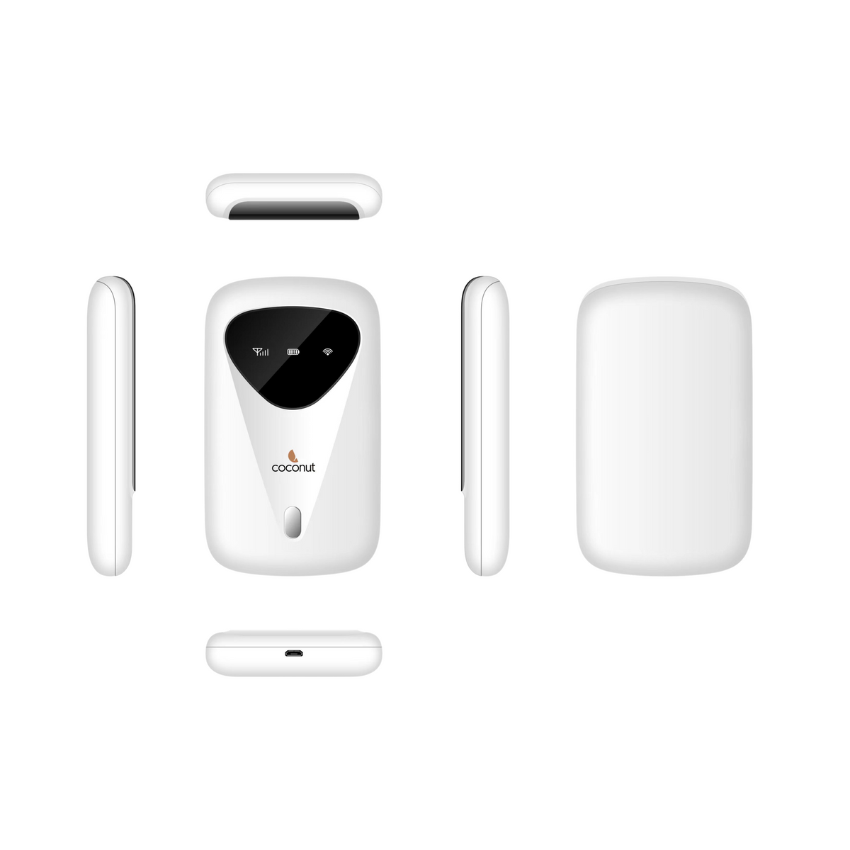 Coconut Porto3Wl 4G Router(White) Data Card