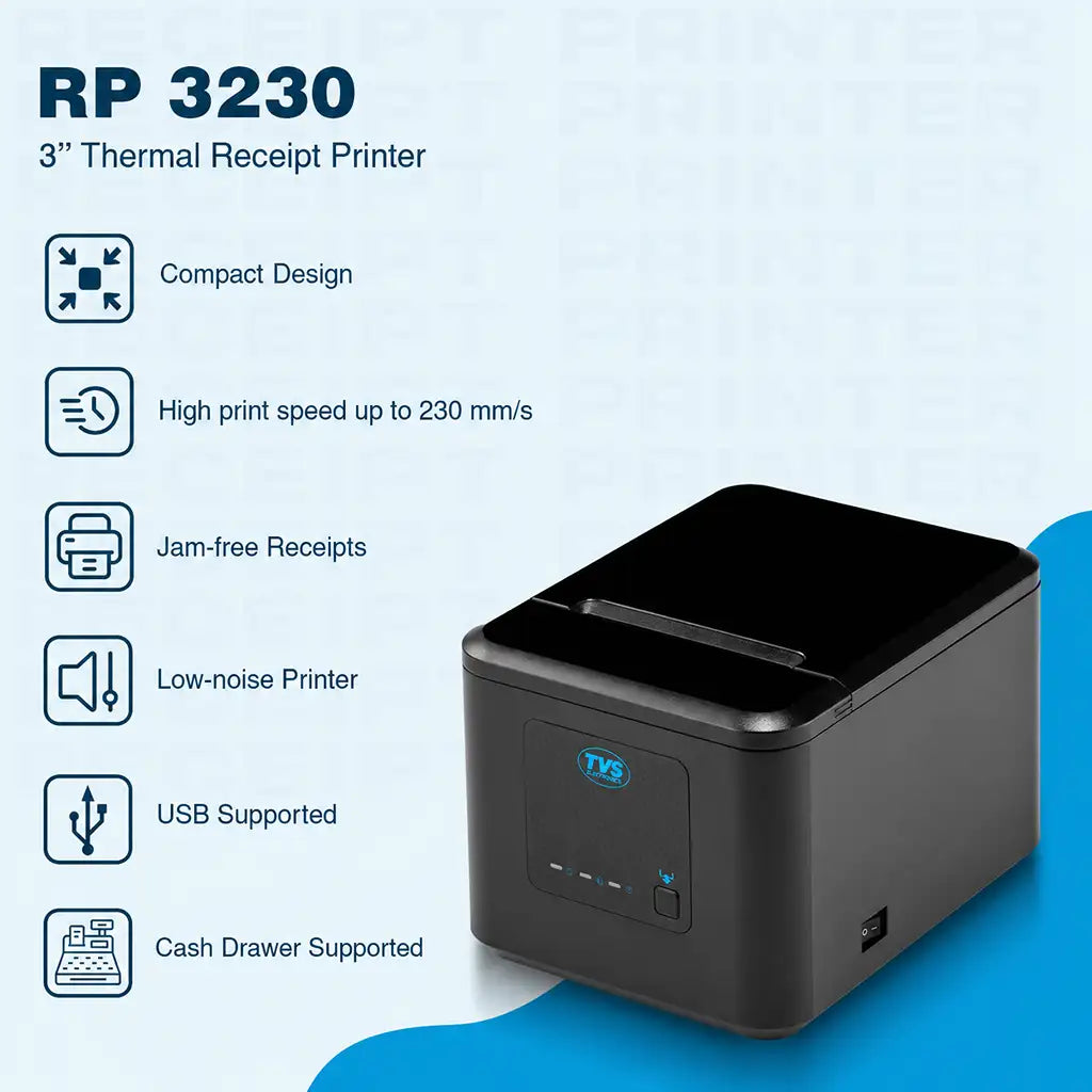 Tvs 3in. Thermal Printer RP3230