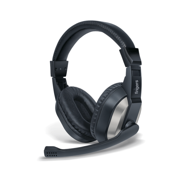 Fingers Wired Headsets F10 Colour : Black + Slate Grey Driver unit : Ф 40 mm, Magnetic Driver