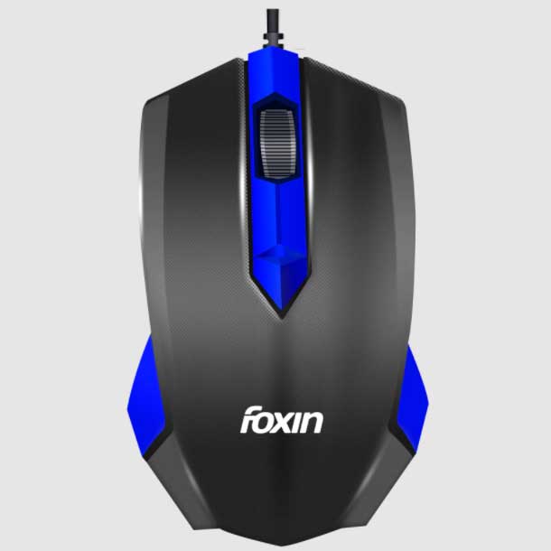 Foxin Smart-Blue Wired Mouse